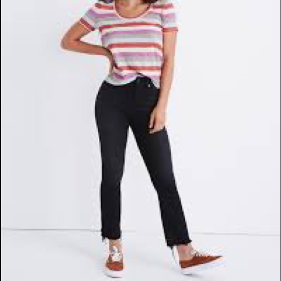 Madewell Cali Demi-Boot Jeans in Berkeley Black - Picture 1 of 6